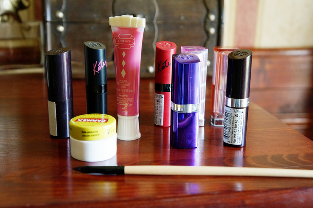 Lipsticks.